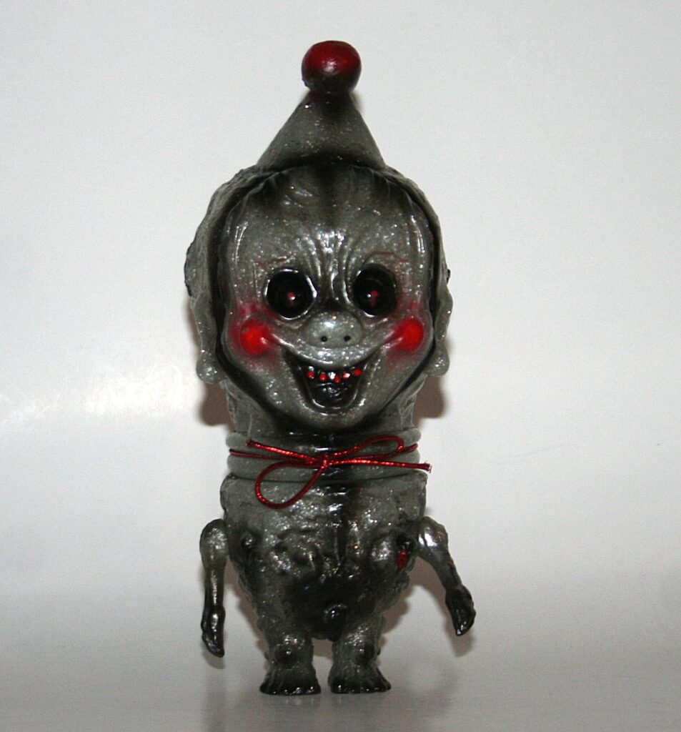 Unaffiliated Silver Lame Tears of a Sad Clown V2