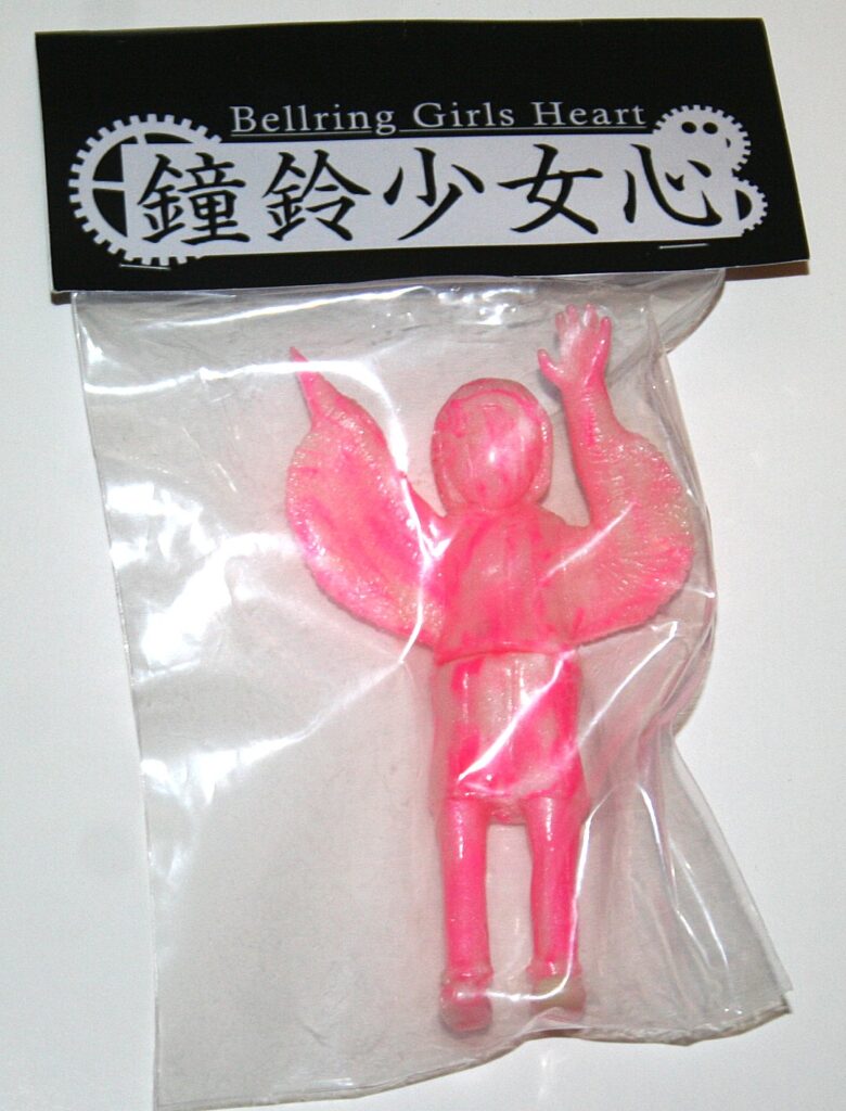 Velocitron Bellring Girls Heart Pink and Glow Wings Spread
