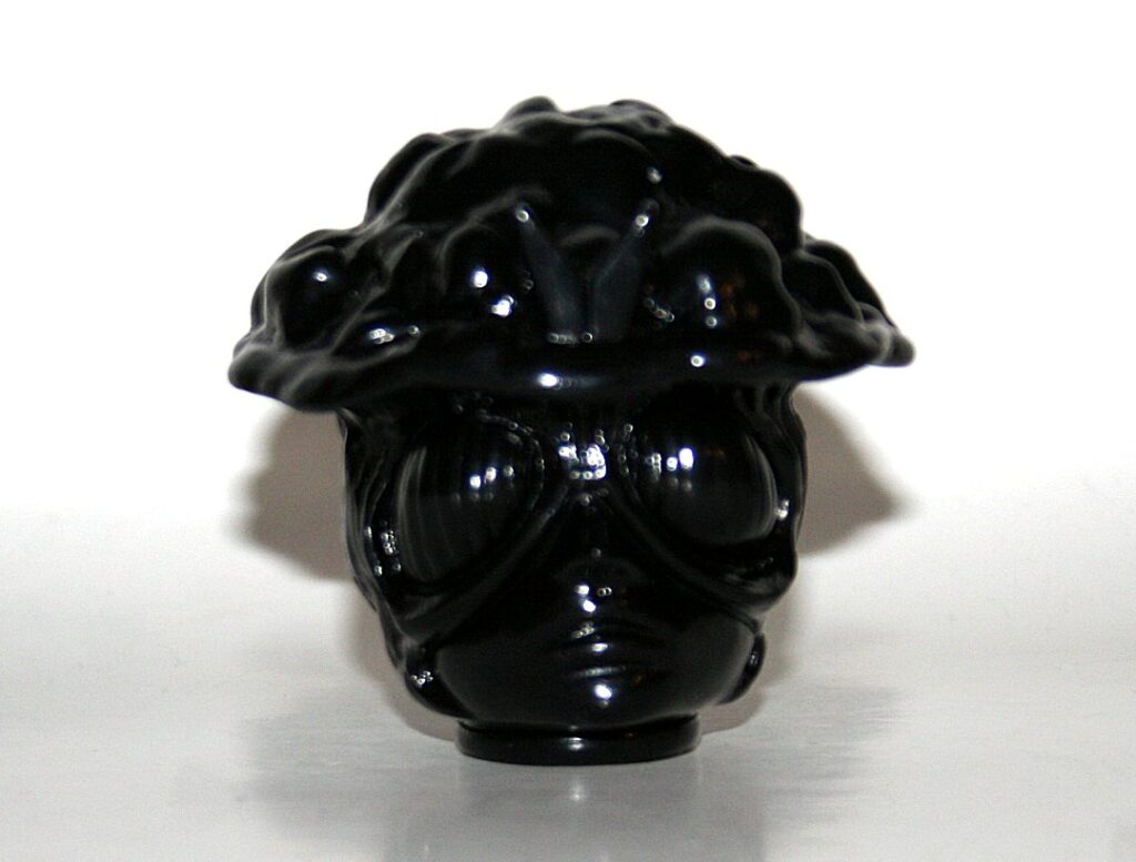 MVH Unpainted Black Rider Zero Feral Kid Head