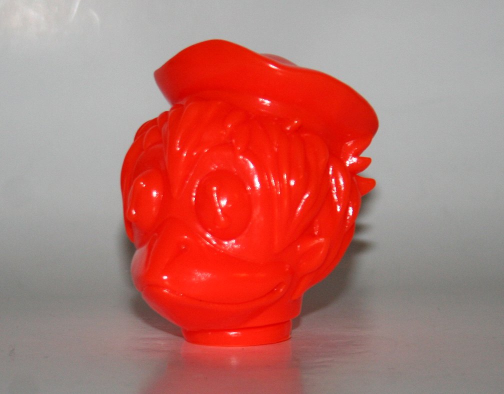 MVH Unpainted Red Baby V Feral Kid Head