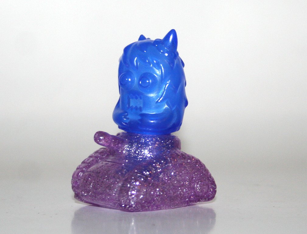 Rampage Toys Blue and Purple Micro Ugly Unicorn Tank