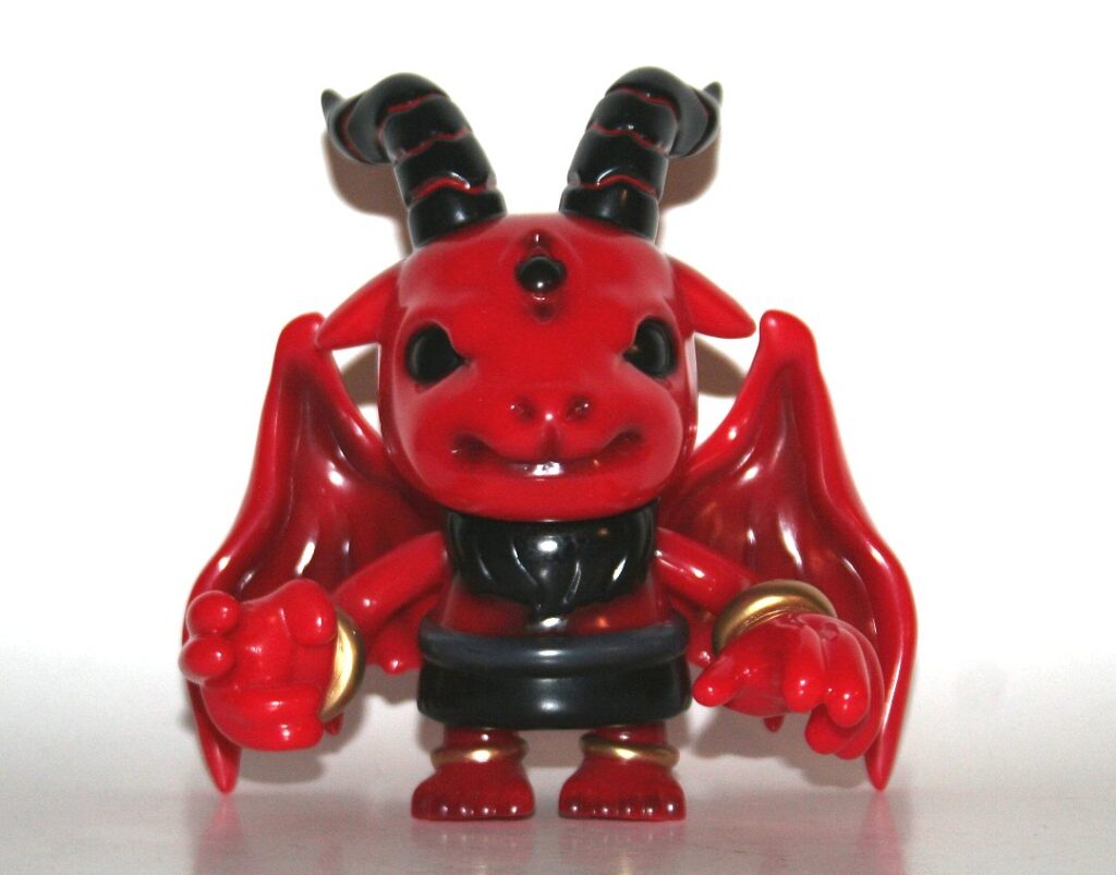 Satan Toys x KAI 3D Art Red Mr Satan