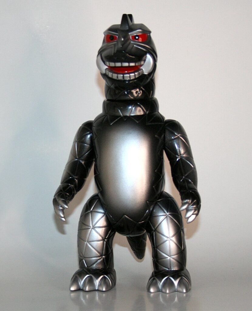 Gargamel Black Thrashout Tetran Beta Sofubi Figure | Vicious Fun