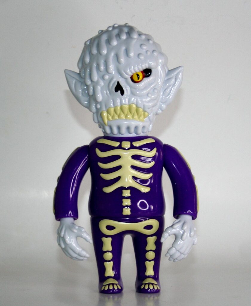 新品 headlockstudio Slime Kun ヘッドロックスタジオ 桃 Headlock Studio x Draculazer x Creature Bazaar Purple Slime Kun