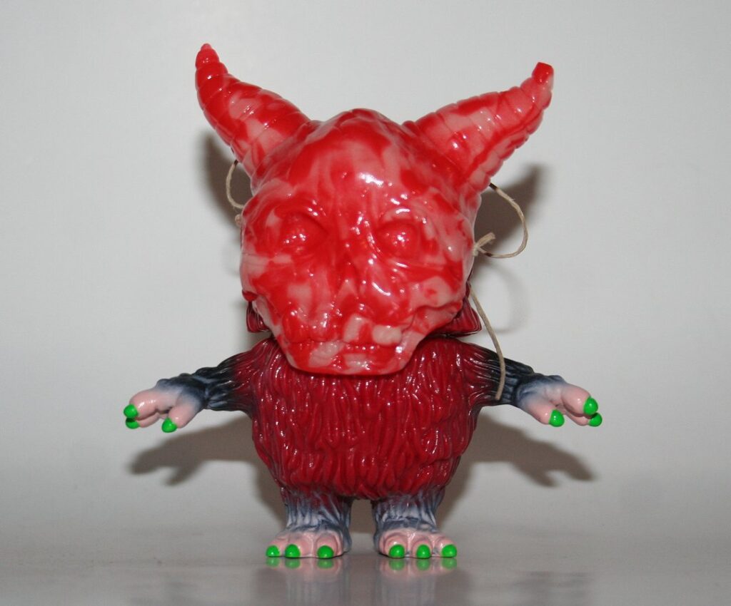 Splurrt x Devils Head Painted Red Masked Diggler