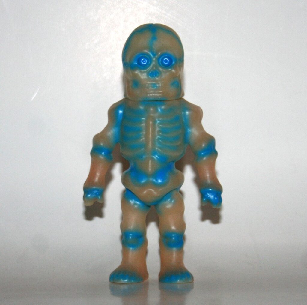Barely Human Blue on Glow Skeleton Planetoid Force