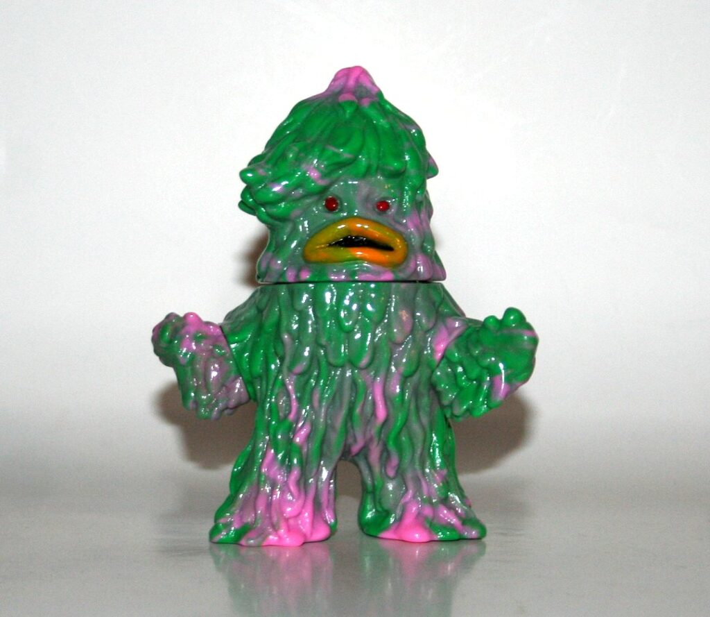 Max Toy Co X Tsuburaya Green and Pink Marbled Zazan