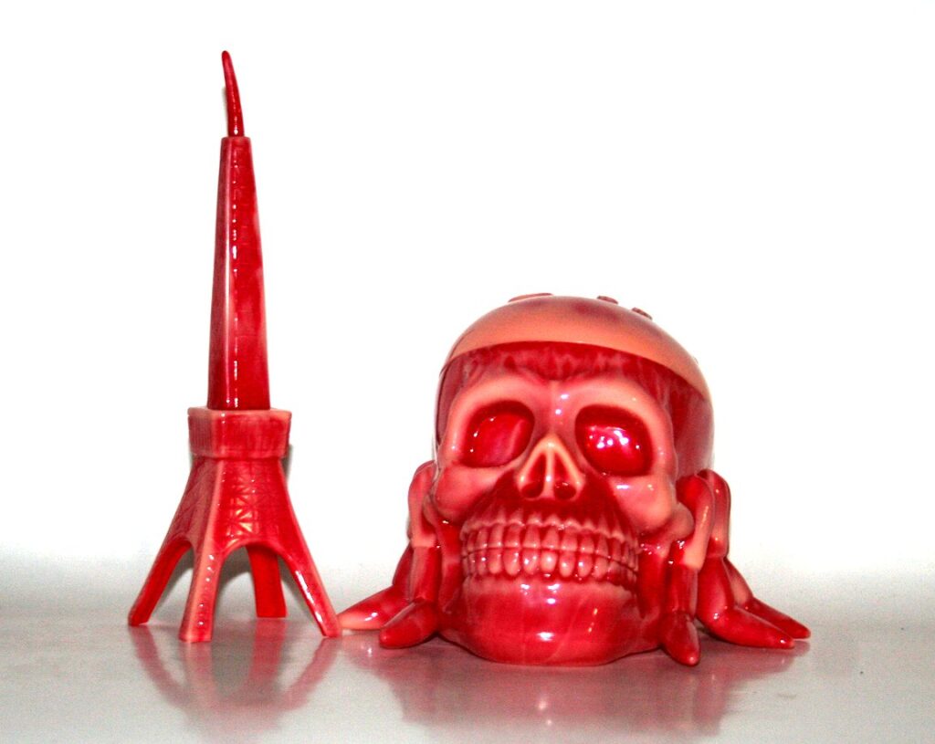 Shirahama Marbled Meats Spider Skull Set