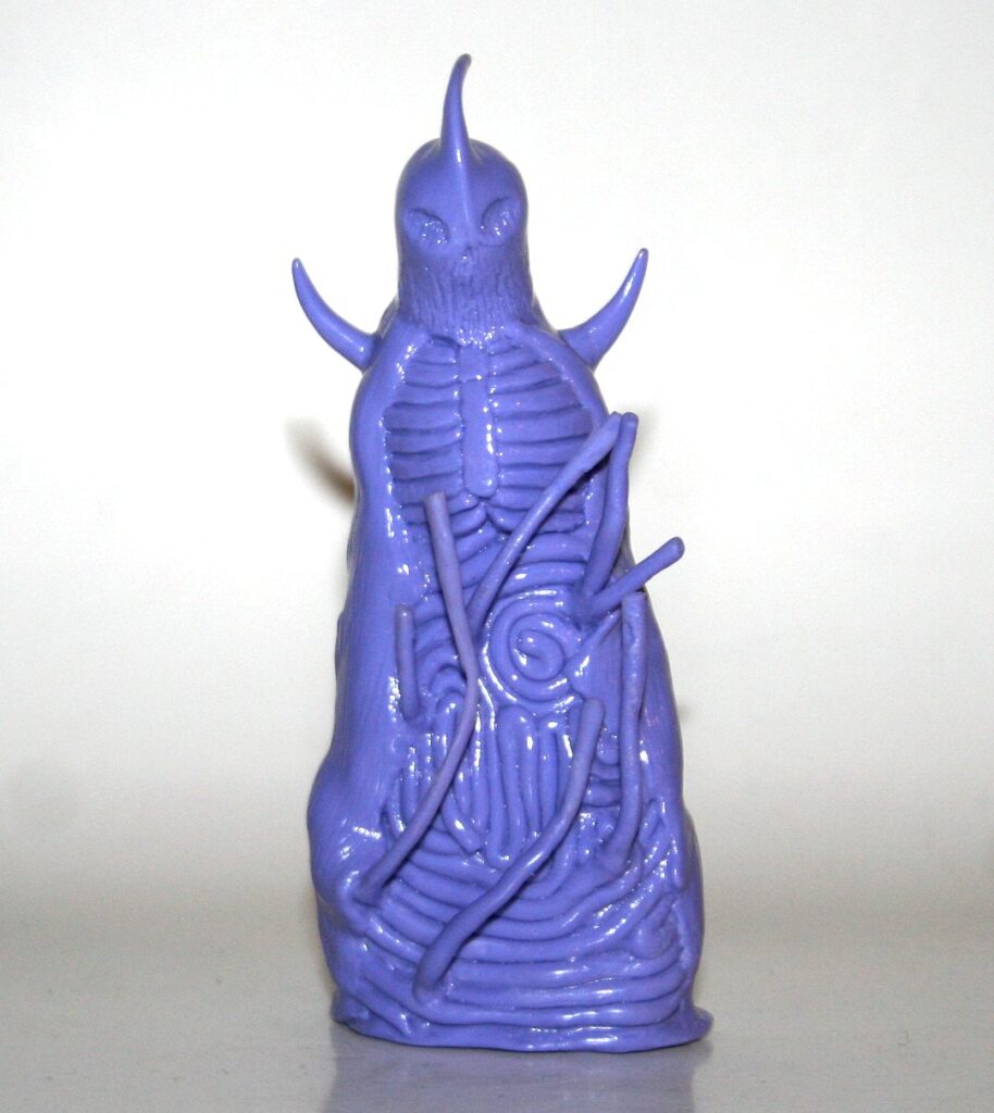 Velocitron Unpainted Purple Warlord