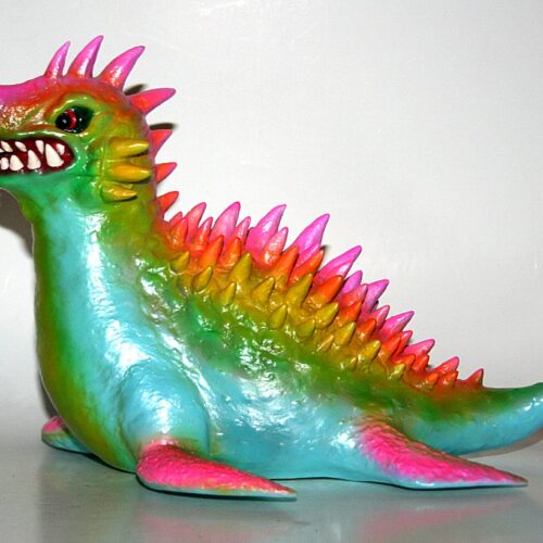 Bemon Light Blue Test Paint Sea Monster