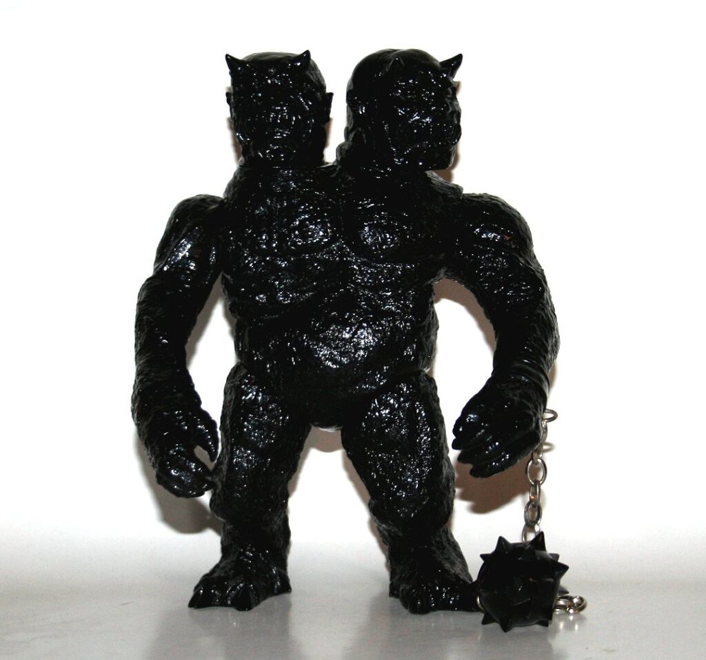 Bemon Unpainted Black Two Headed Giant