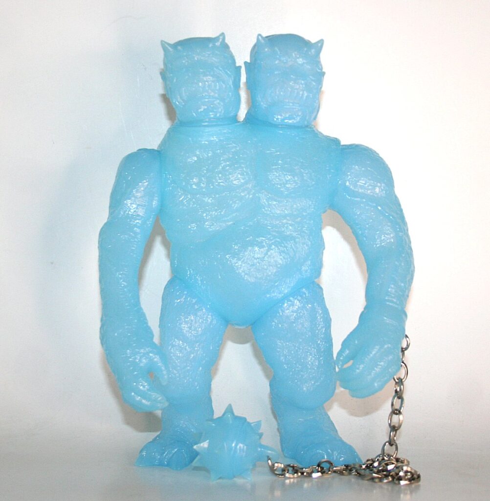 Bemon Unpainted Semi Clear Blue Two Headed Giant