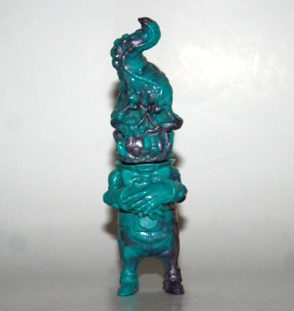 Motley Miscreations Blue and Purple Lame Tentaskull