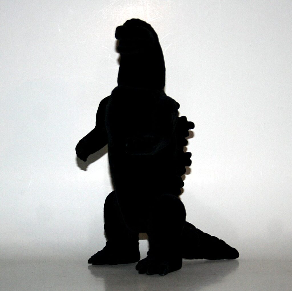 Rampage Toys Black Flocked First Generation Godzilla