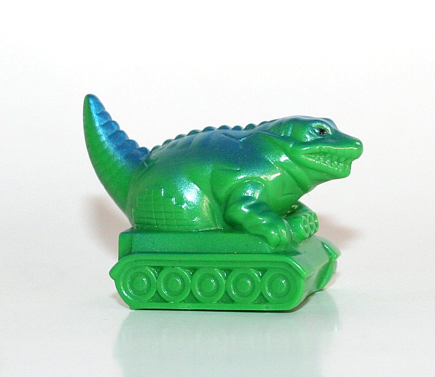 Tsuburaya Communications Mini Green Dinosaur Tank