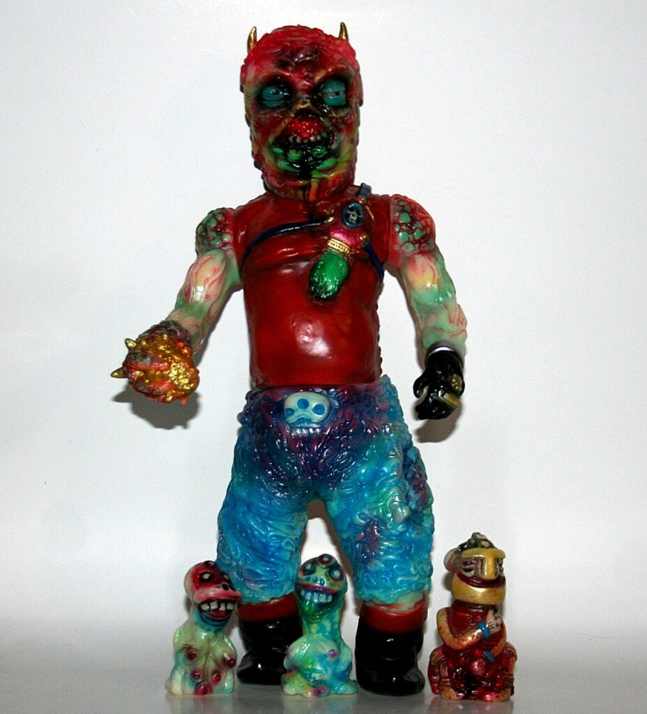 Krotpong Glow in Dark Kanzler Arschloch and Homunculord Set