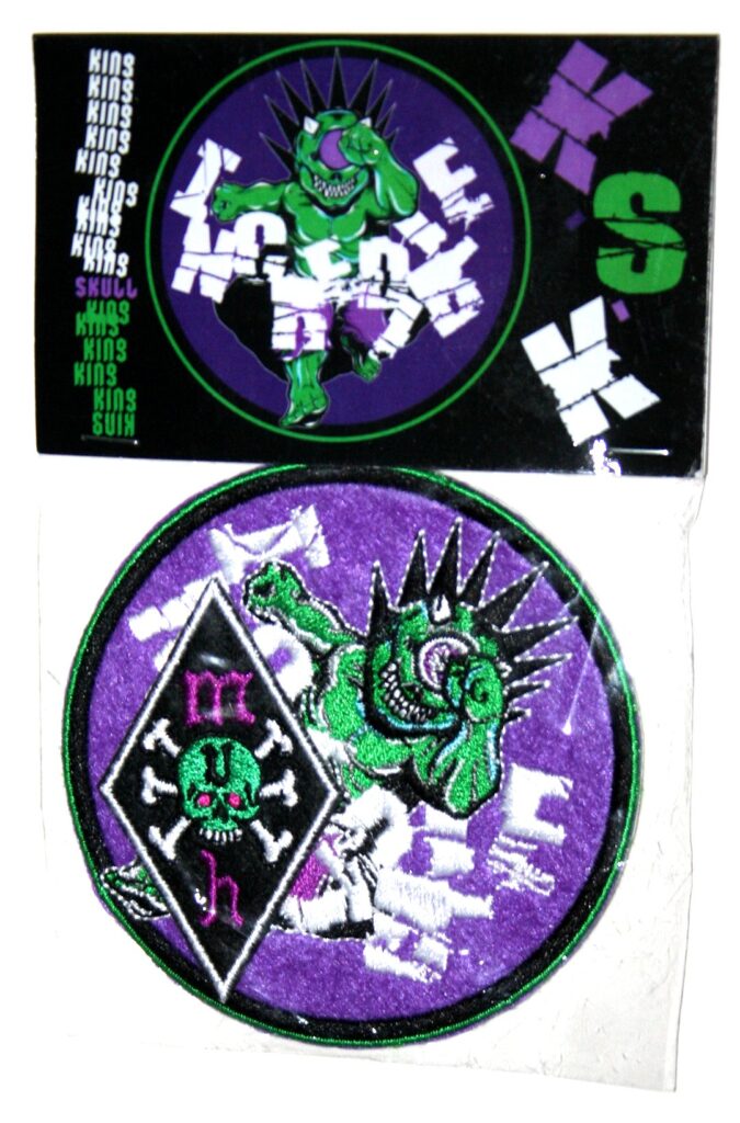 MVH Skull King Skull DX Patch Set