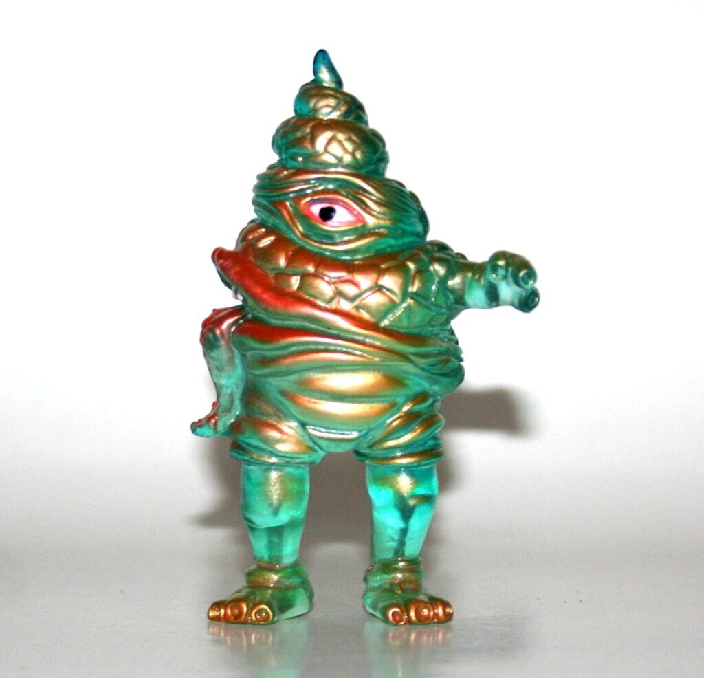 Paul Kaiju Resin Clear Blue Unchiman