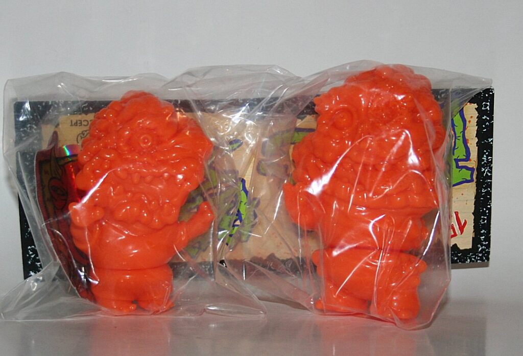 Phobia Toys Unpainted Orange Big Ugly and Ugly Twin Set