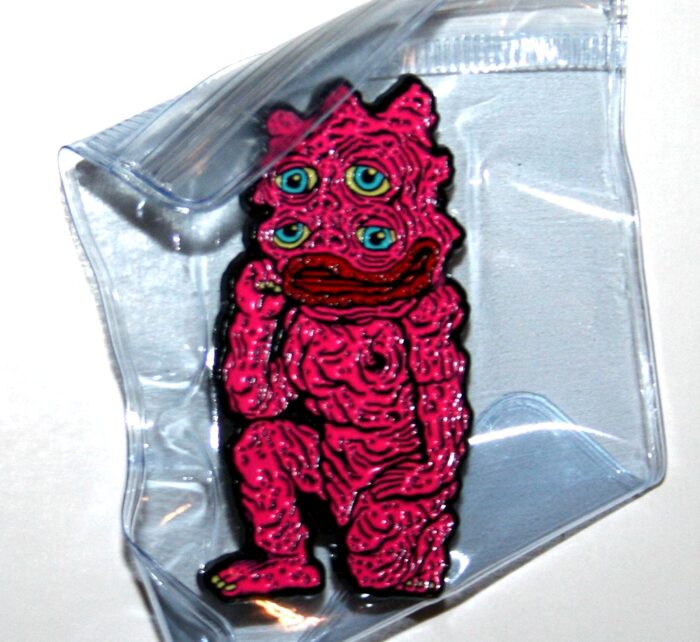 Pinhead x NagNagNag Pretty in Pink Four Eyes Pin