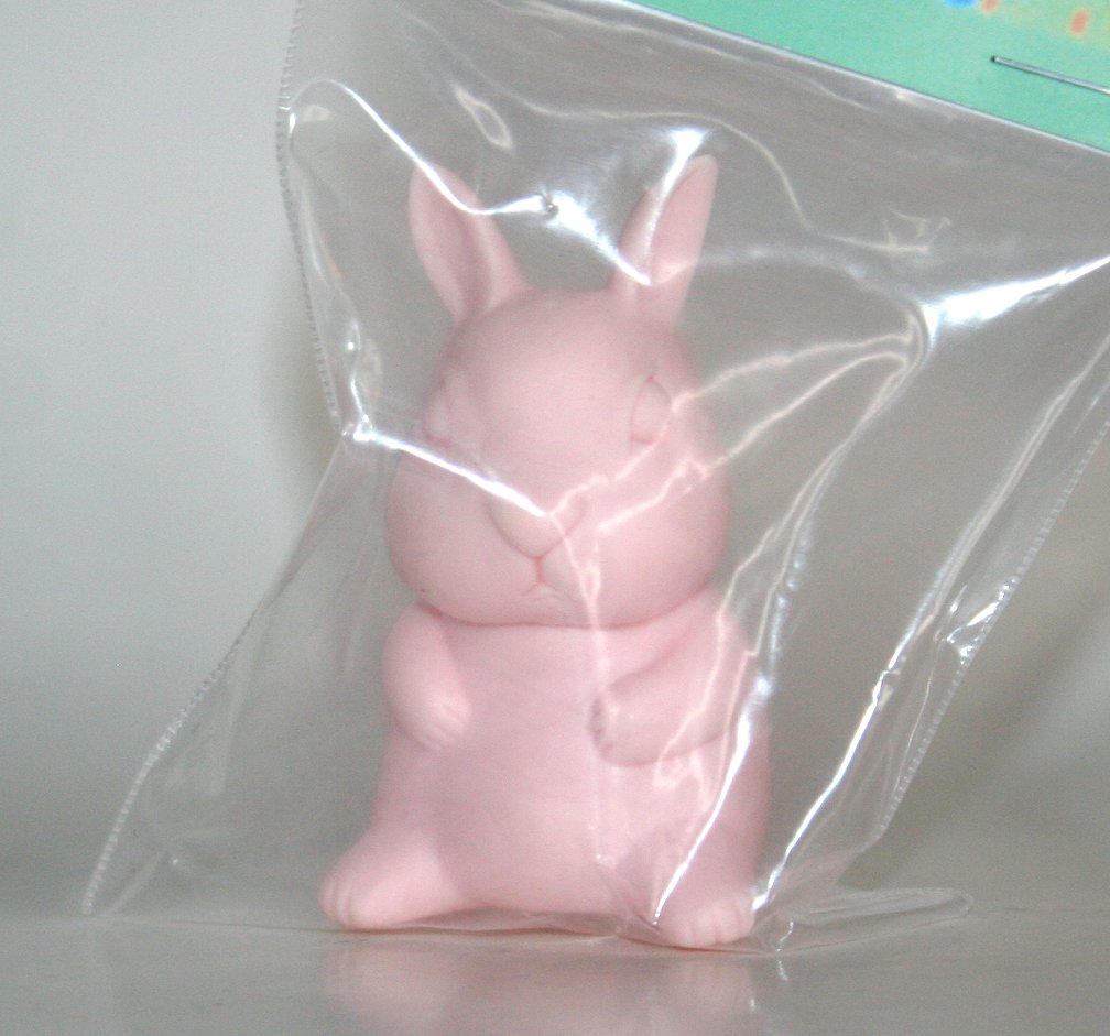 Shikaruna Lt Pink Sitting Bunny