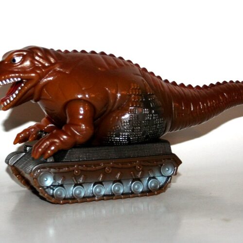 Tsuburaya Communications Bronze on Gold Dinosaur Tank