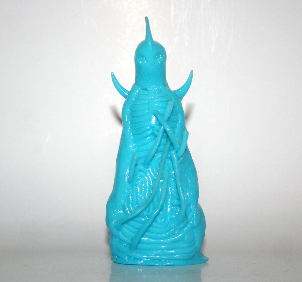 Velocitron Unpainted Blue Glow Warlord
