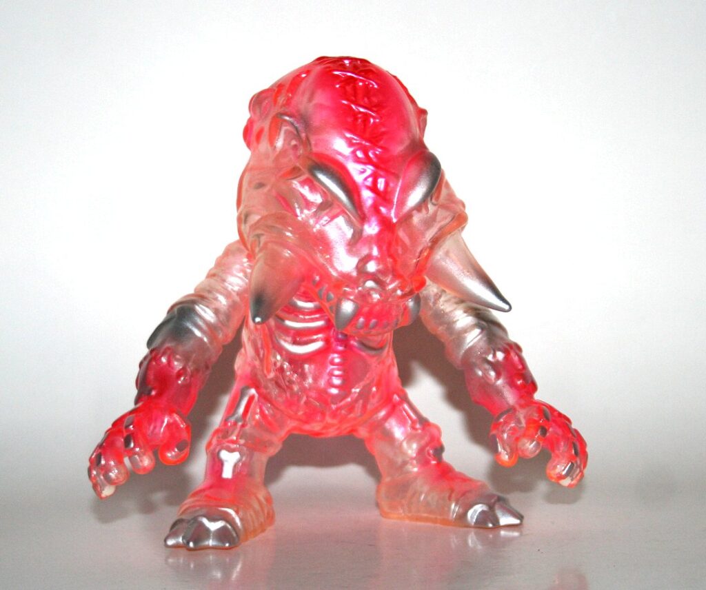 Vinyl Junkies Clear Strawberry Skull Zombi