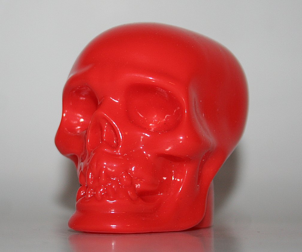 Blitzkrieg Toys Unpainted Orange Skull