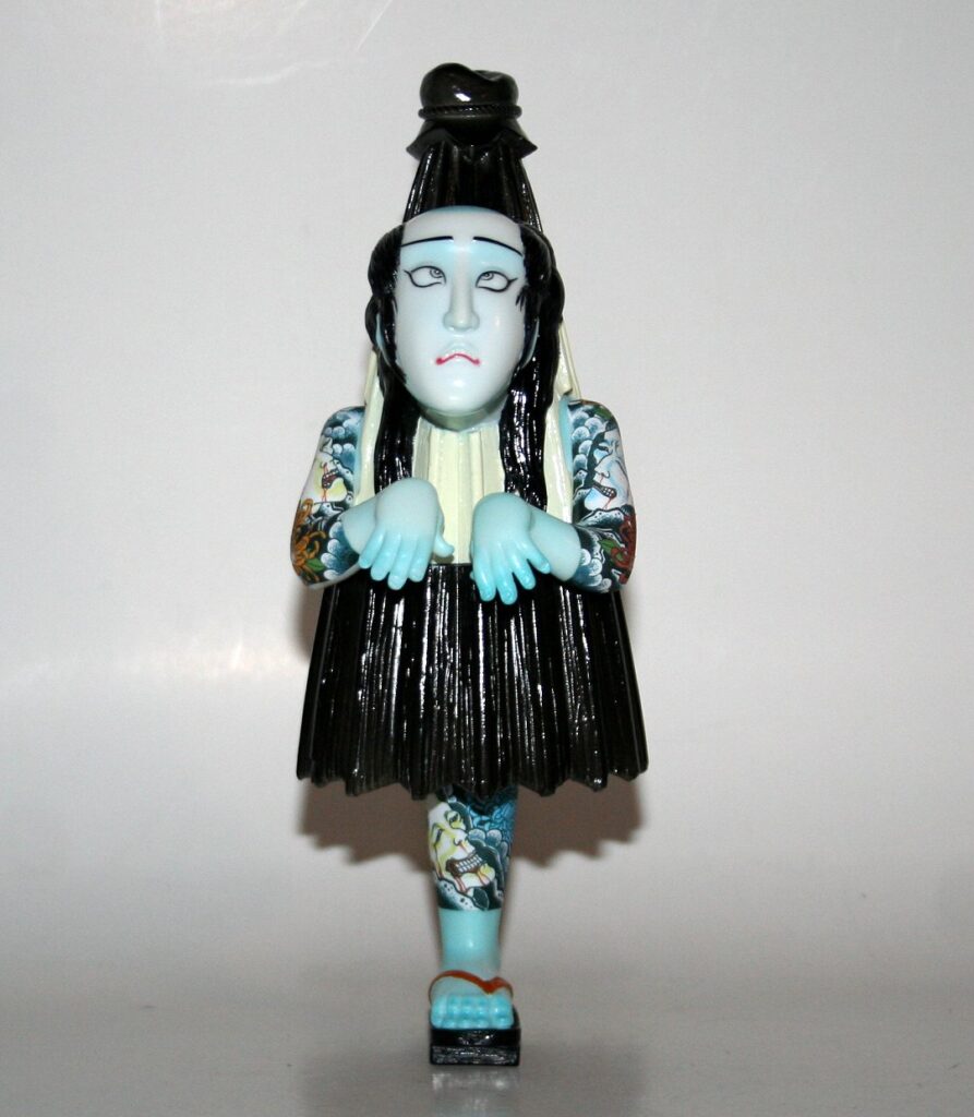 Secret Base x TAG Full Color Karakasa Tattoo Man Sofubi Figure