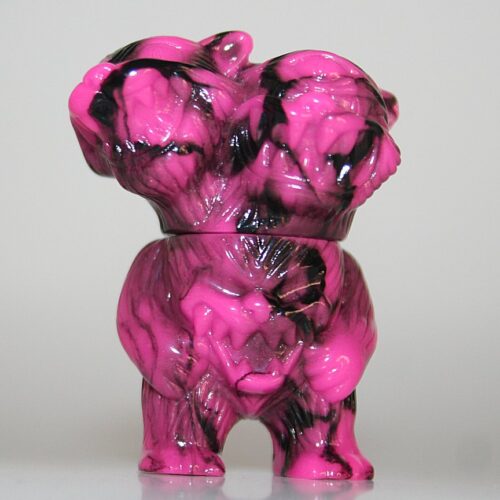 Shirahama Pink and Black Marbled Micro Nekomata Jijyo