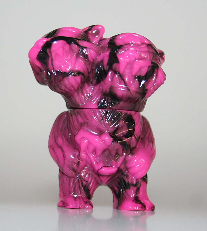 Shirahama Pink and Black Marbled Micro Nekomata Jijyo