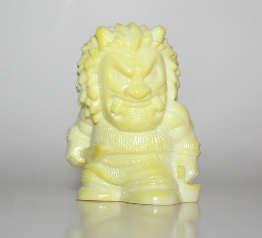 Unbox x Last Zectron WGT Yellow and White Oga Oni
