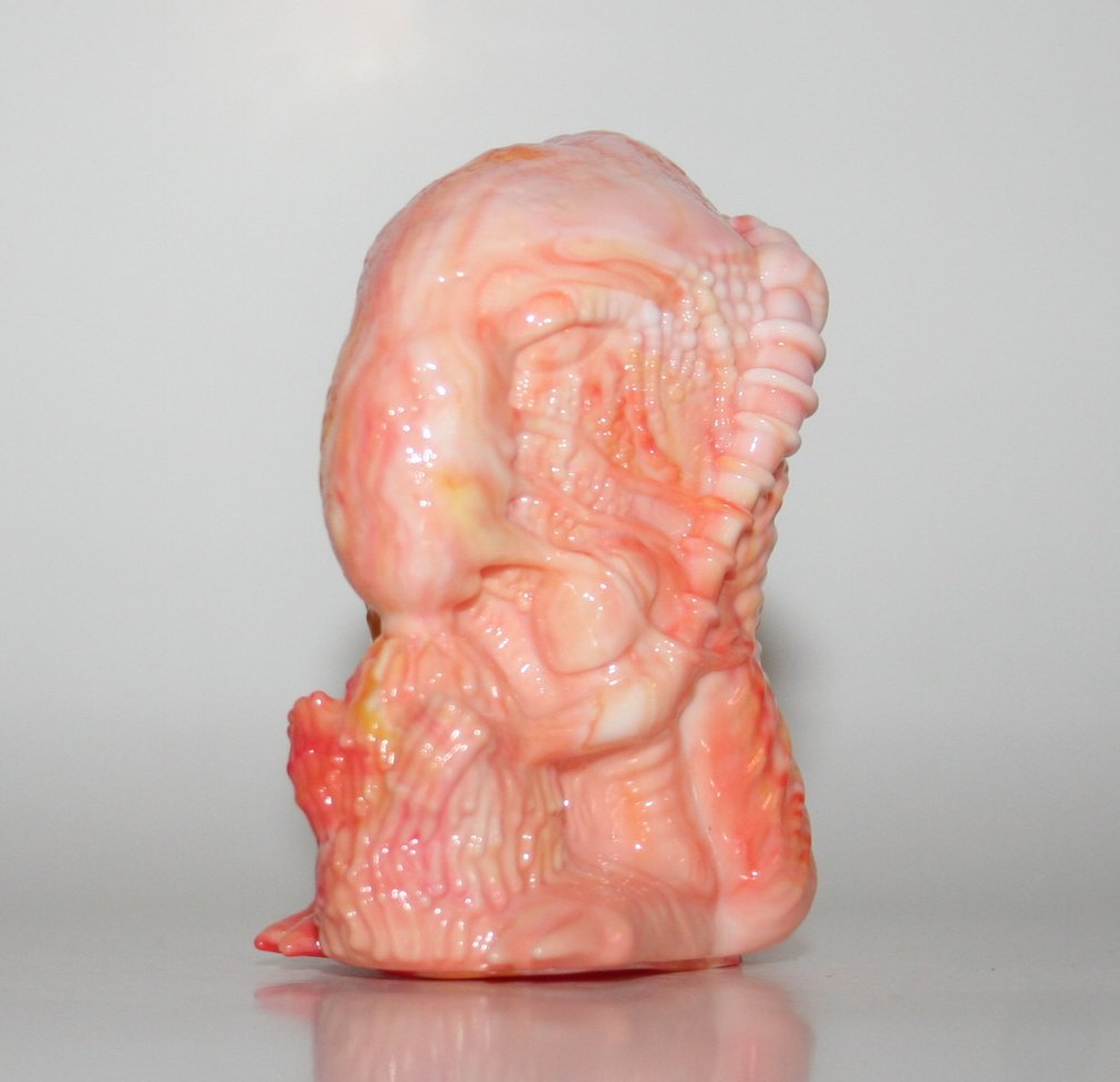 Unbox x Tetsunori Tawaraya WGT Yellow Red Marbled Alien