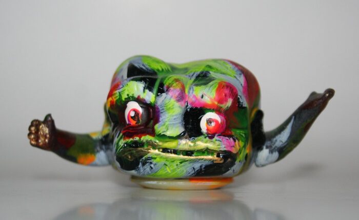 Grody Shogun Graffiti Ojisan Head Arm Thing