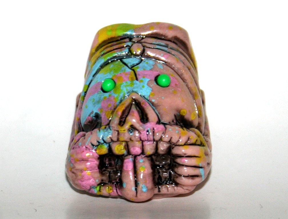Grody Shogun Painted Pink Wish You Were Here Totem