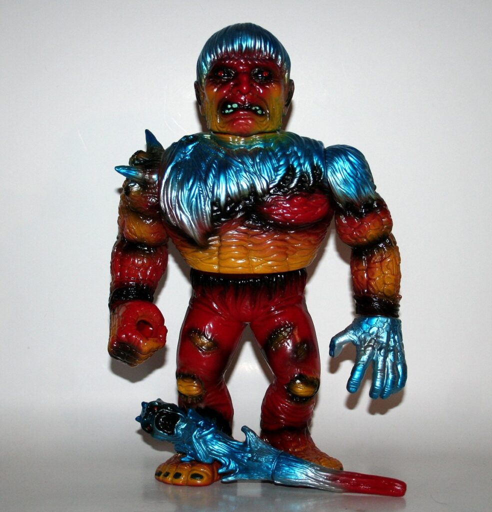 Skinner Metallic Blue on Red Morgogg