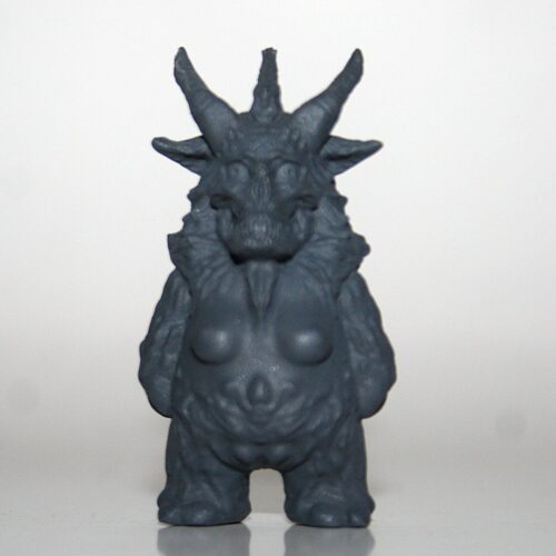 Tokyo Jesus Grey Small Size Baphomet