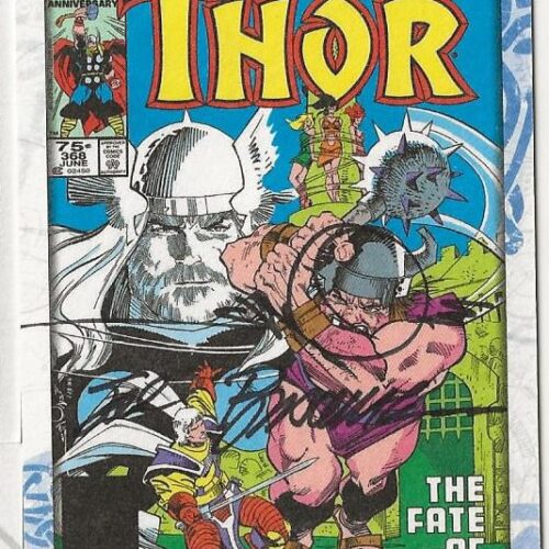Upper Deck Thor 368 Simonson Bucema Signed Card