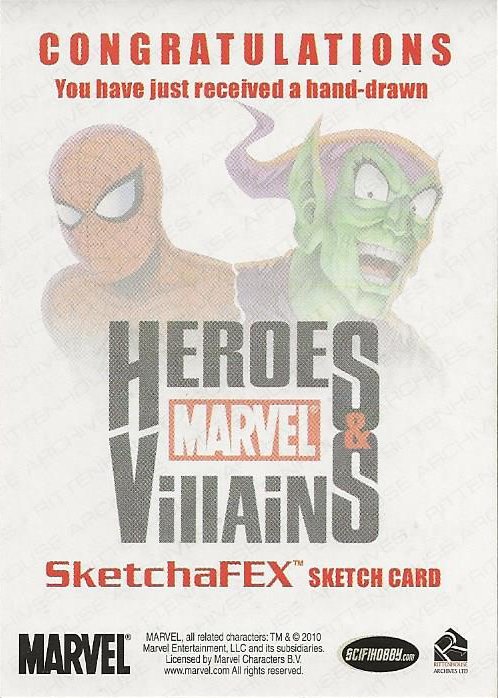 Marvel Masterpieces Sketch Card by TS of Nova | eBay