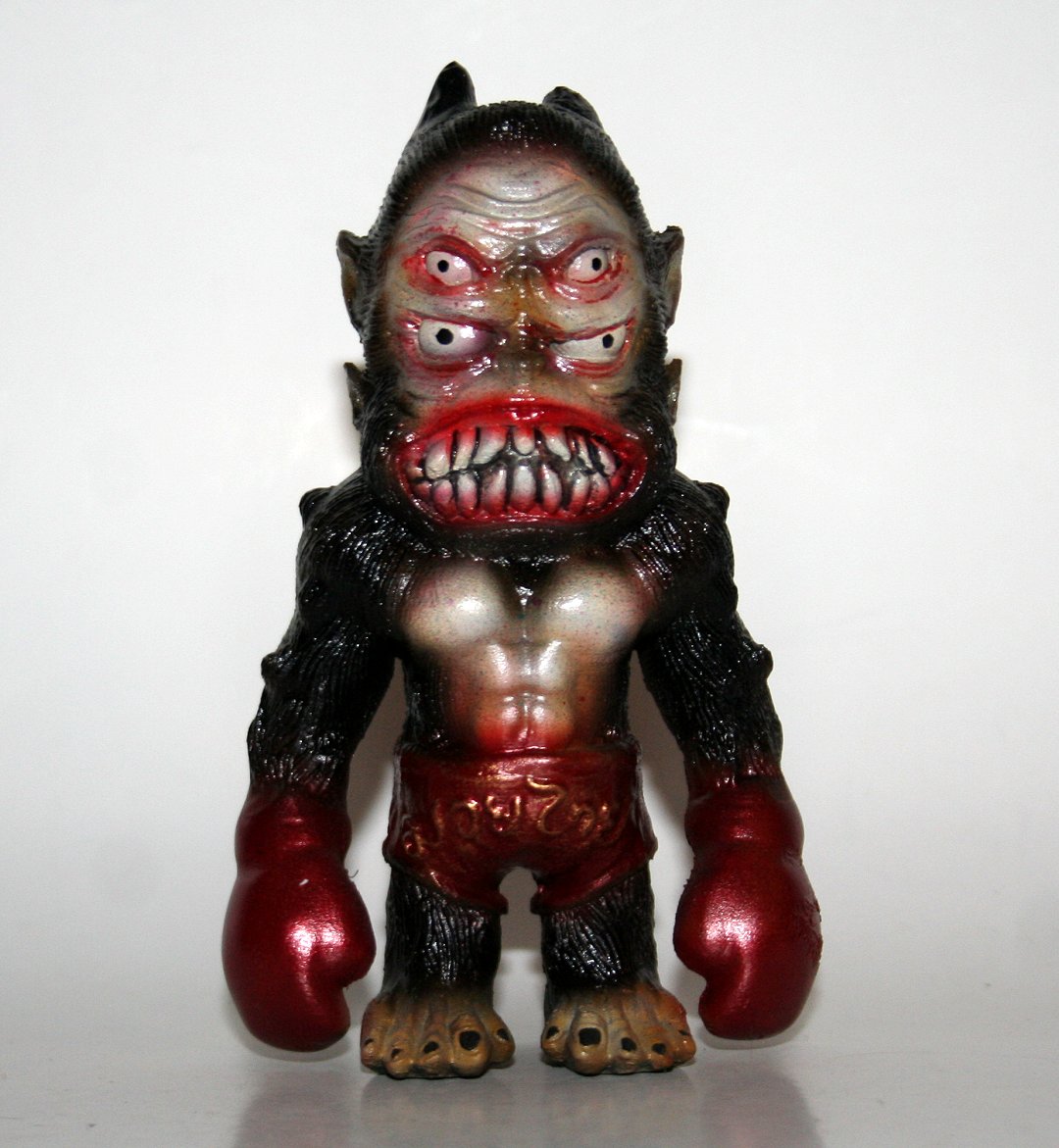 Gang of Monster Red Monkey Fighter