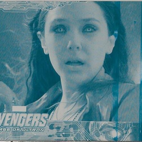 Marvel Avengers Age of Ultron Scarlet Witch 89 Printing Plate