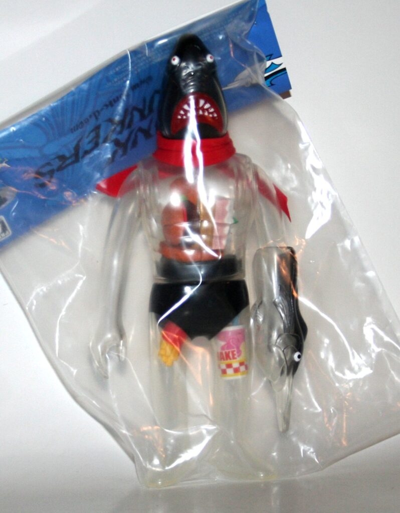 Punk Drunkers Clear NYCC Munchie Samenchu Aitsu Sofubi Figure