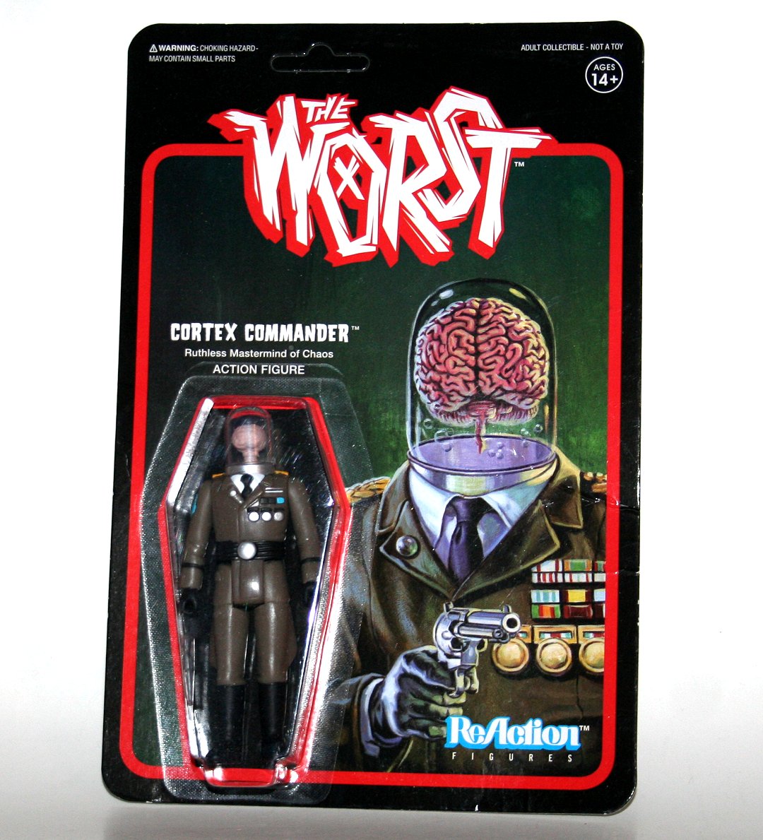 Super7 ReAction The Worst 1st Series Cortex Commander