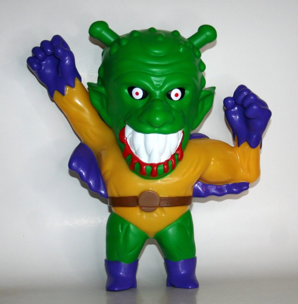 Draculazer Ghoulish Green Mascot