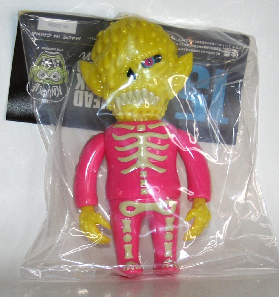 新品 headlockstudio Slime Kun ヘッドロックスタジオ 桃 Headlock Studio x Draculazer Pink Slime Kun — Vicious Fun