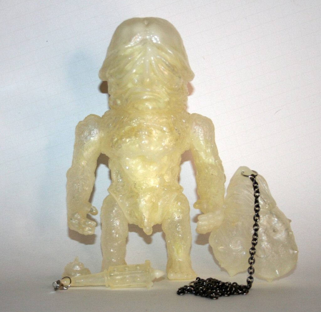 MVH Clear and White Marbled Glow Ichi The Killer Krod