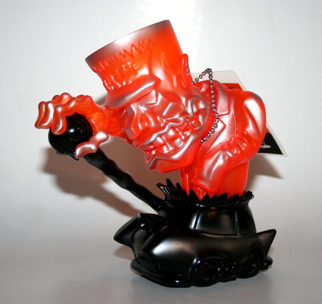 Mad Toyz Clear Orange Mad Frankie