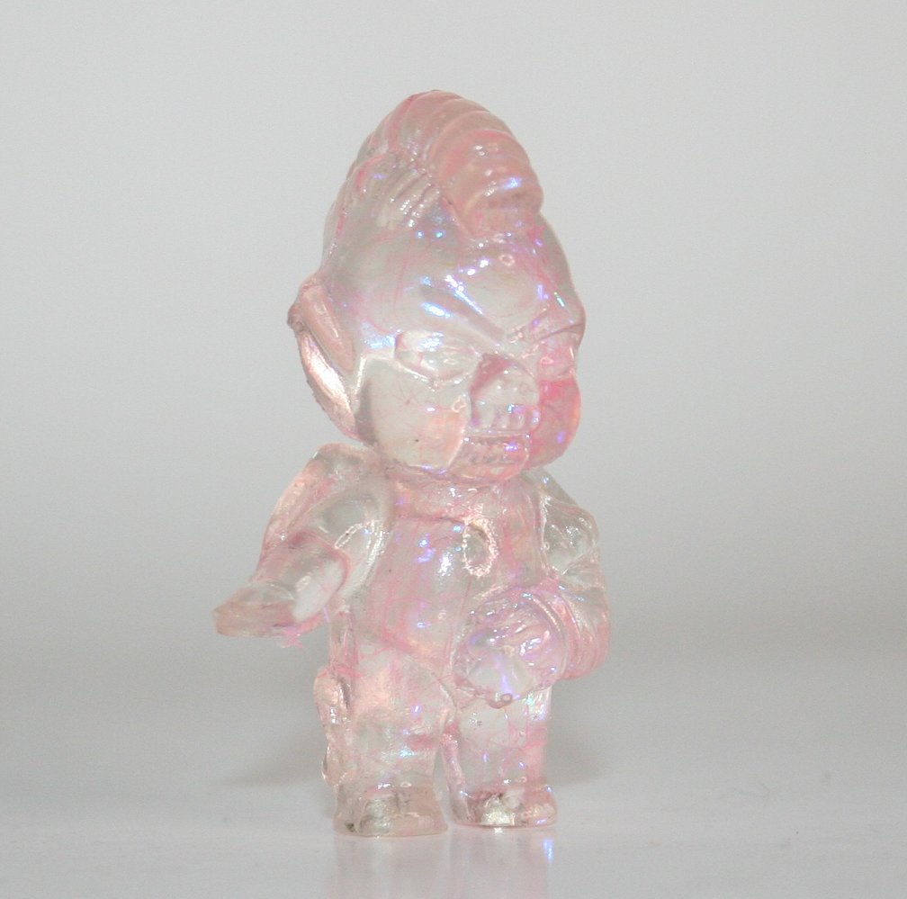 Paul Kaiju Clear Pink Resin Baby Boss Rider