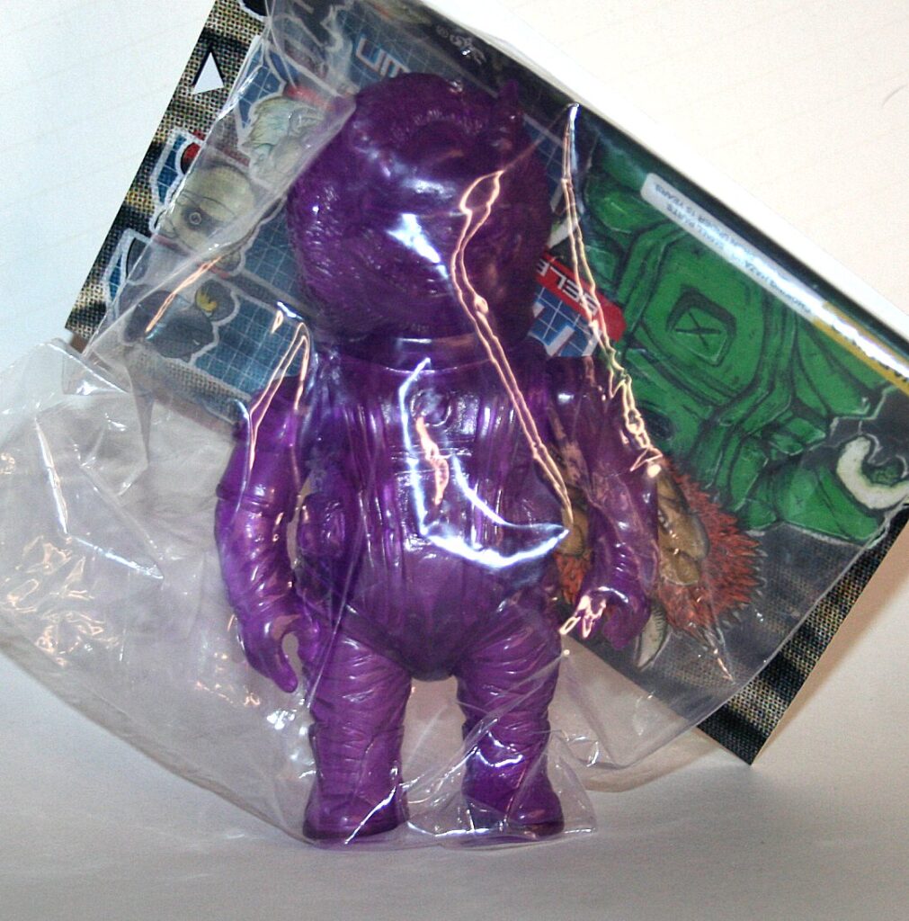 TekxToys Unpainted Clear Purple Naga Dragon Guy